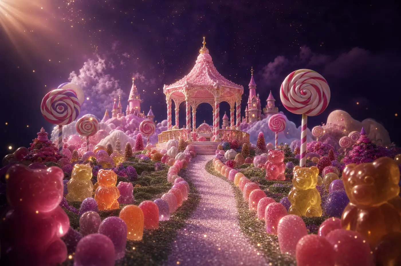 The Candy Meadows: Gums, sweets and mithai